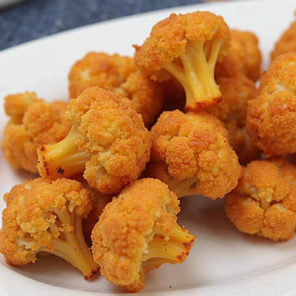 Air Fryer Buffalo Cauliflower Bites