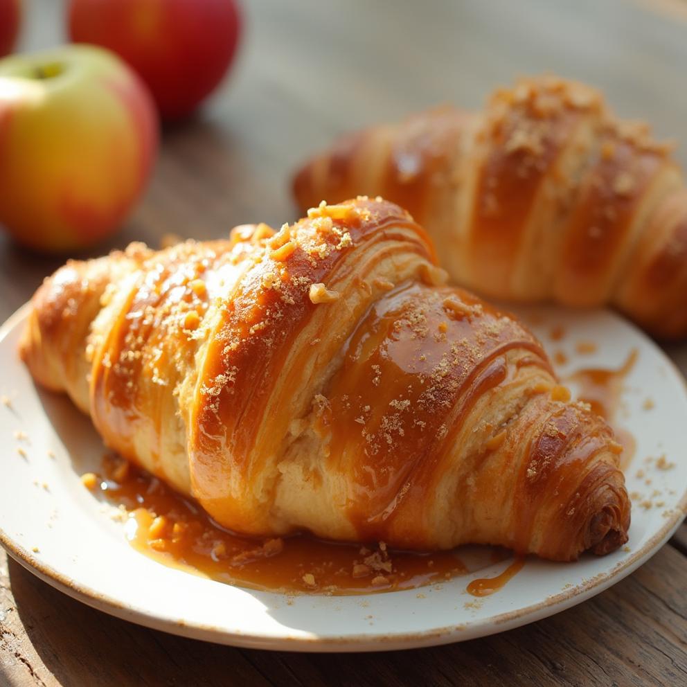 Caramel Apple Croissant