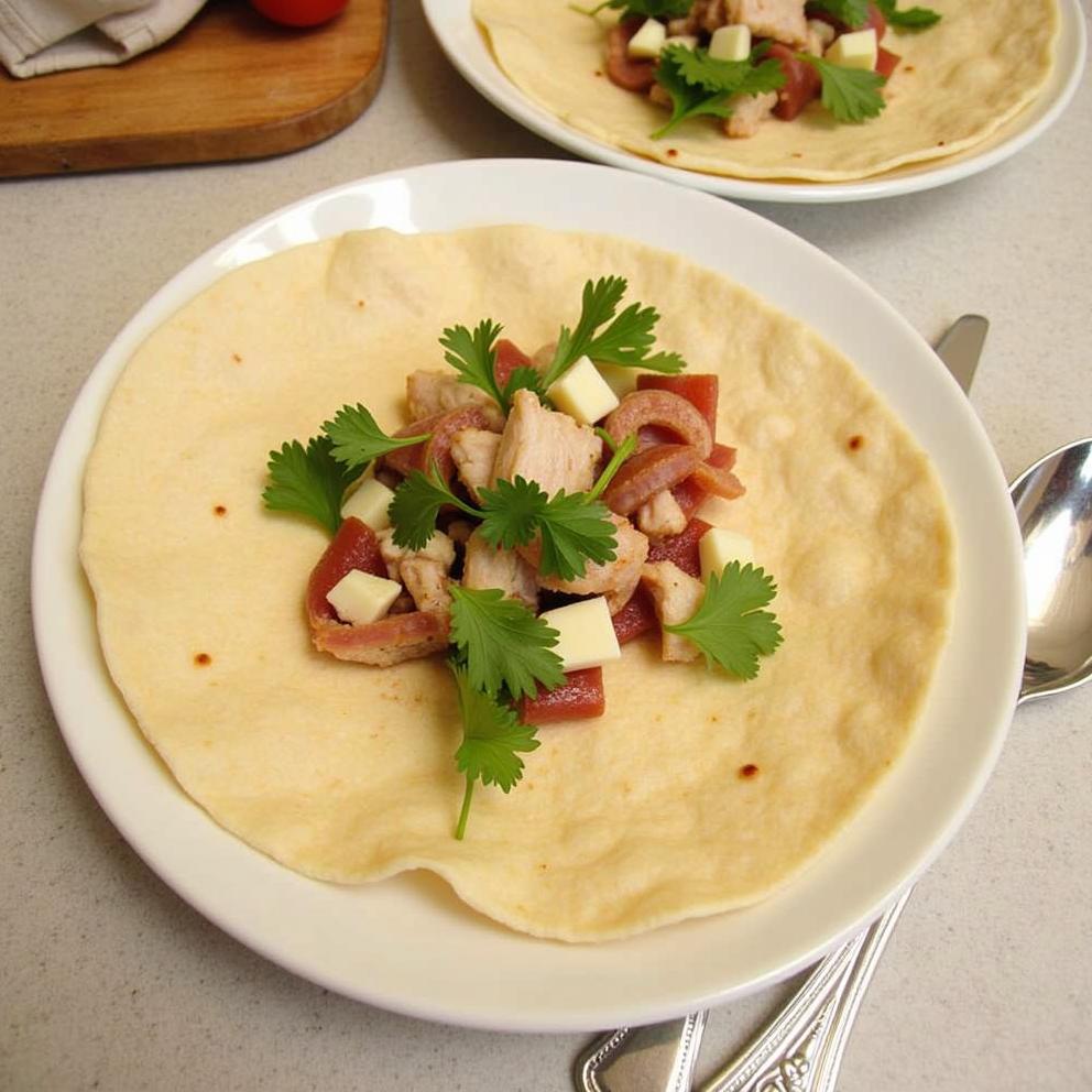 Chicken Bacon Ranch Wraps