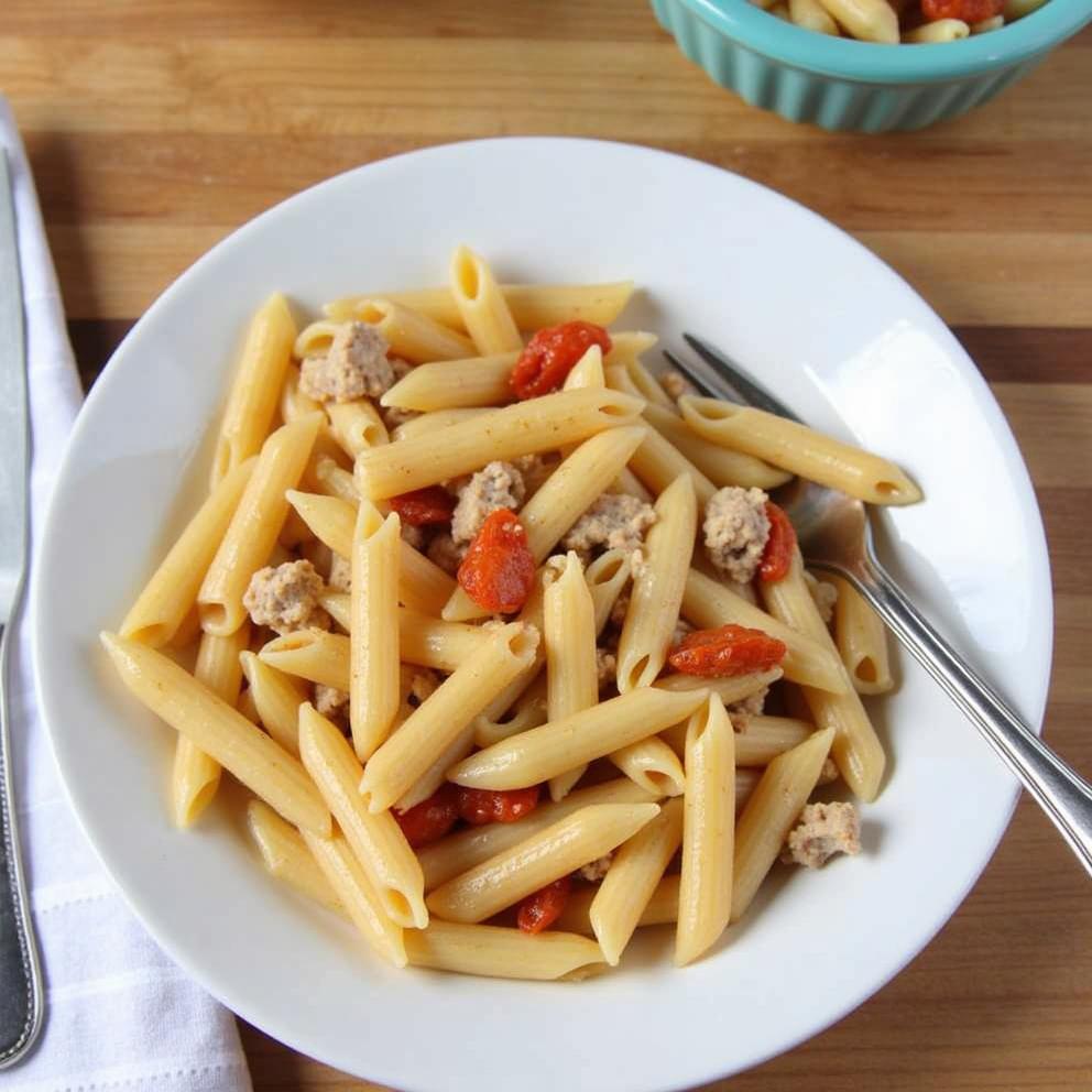 Chicken and Sun-Dried Tomato Penne