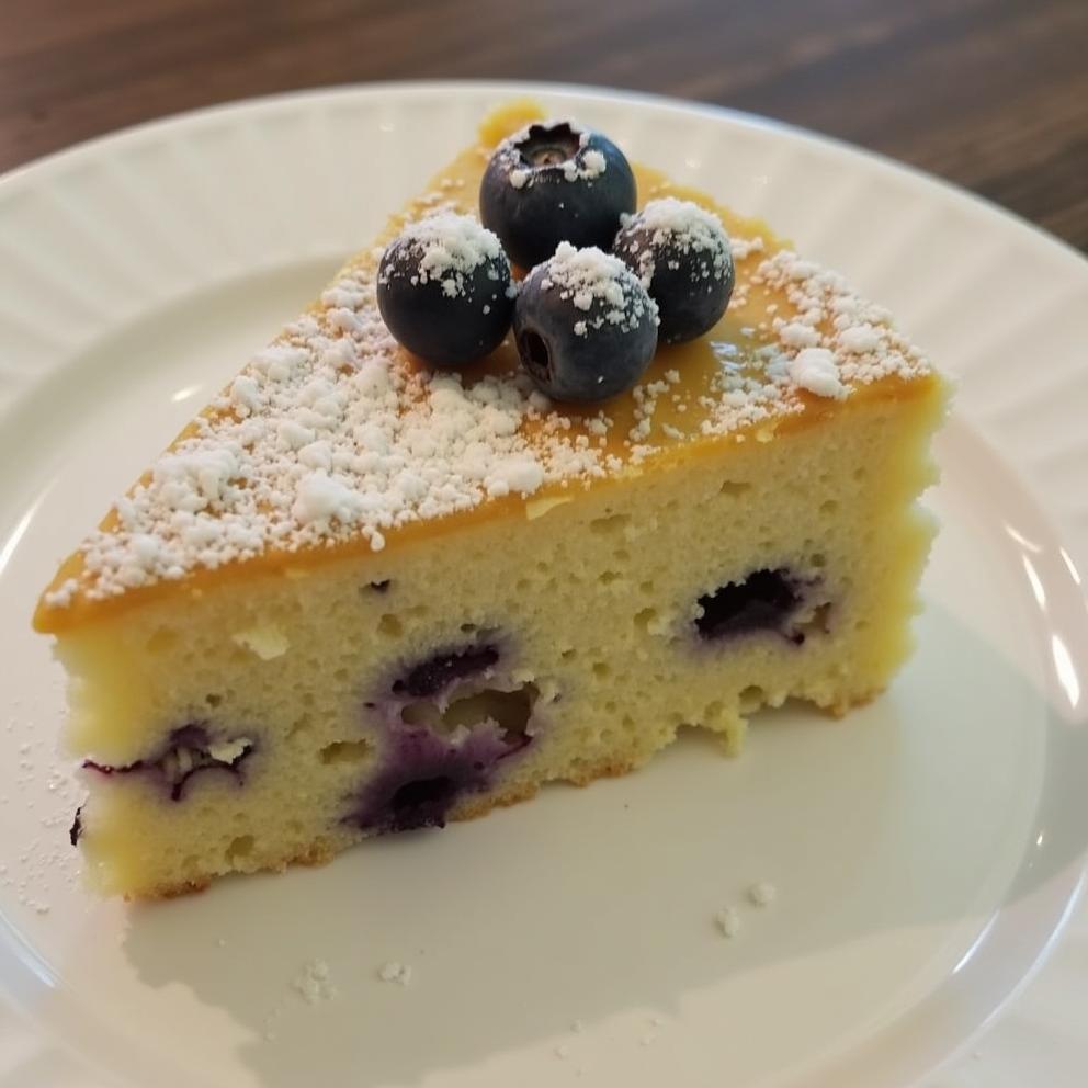 Frozen Blueberry Cake