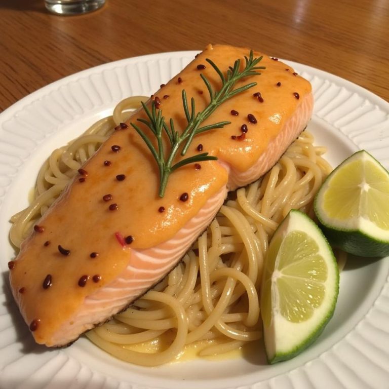 Honey Garlic Glazed Salmon