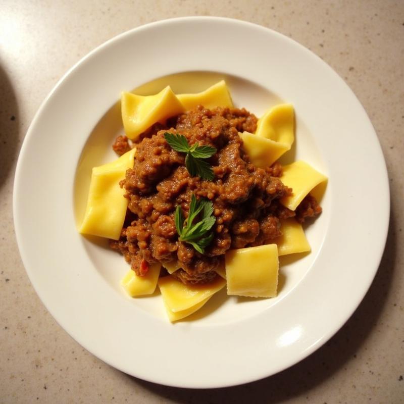 Pappardelle with Beef Ragu