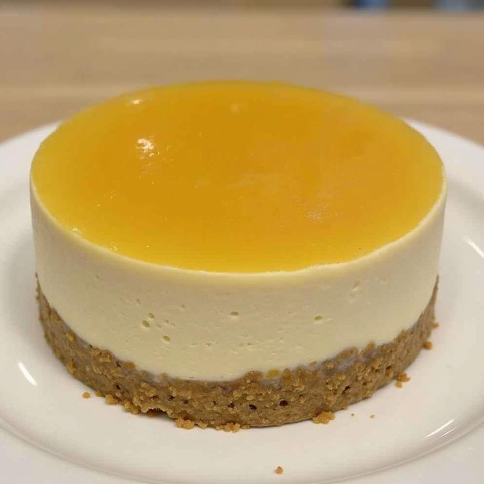 Passion Fruit Mousse Cake