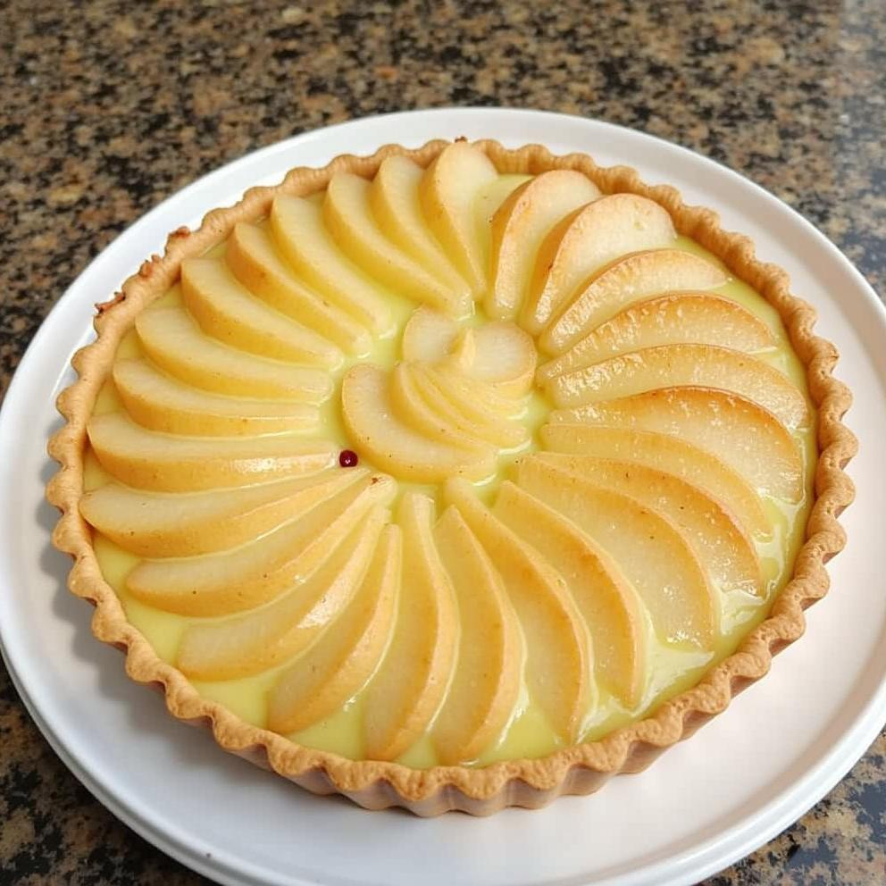 Pear Frangipane Tart