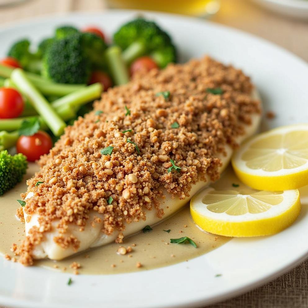 Pecan-Crusted Tilapia