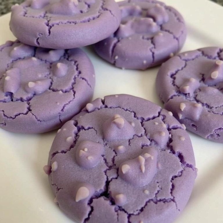 Purple Cookies - Easy Baking for Beginners