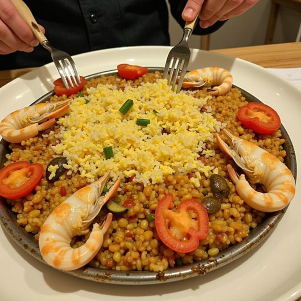 Seafood Paella