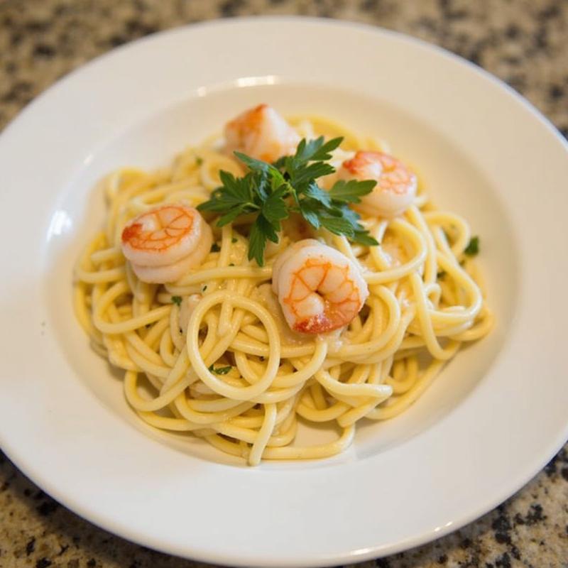 Shrimp Fettuccine Alfredo