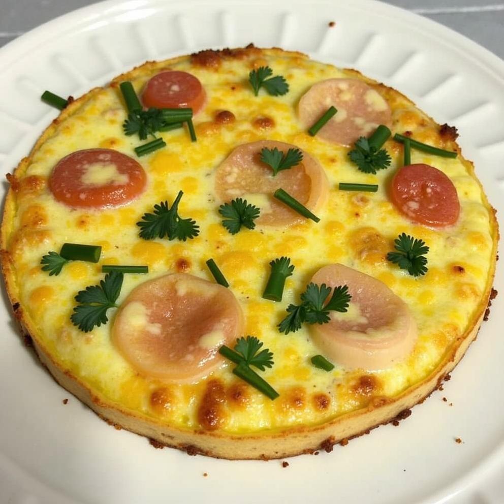 Smoked Salmon Frittata