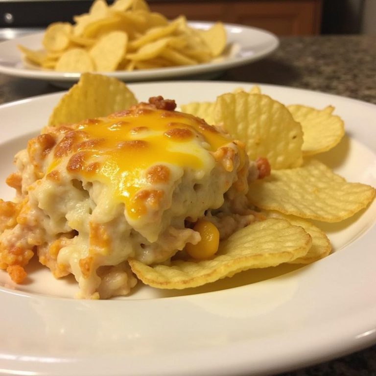 Tuna Casserole with Potato Chips