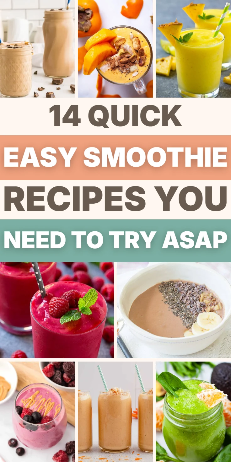 Easy Smoothie Recipes