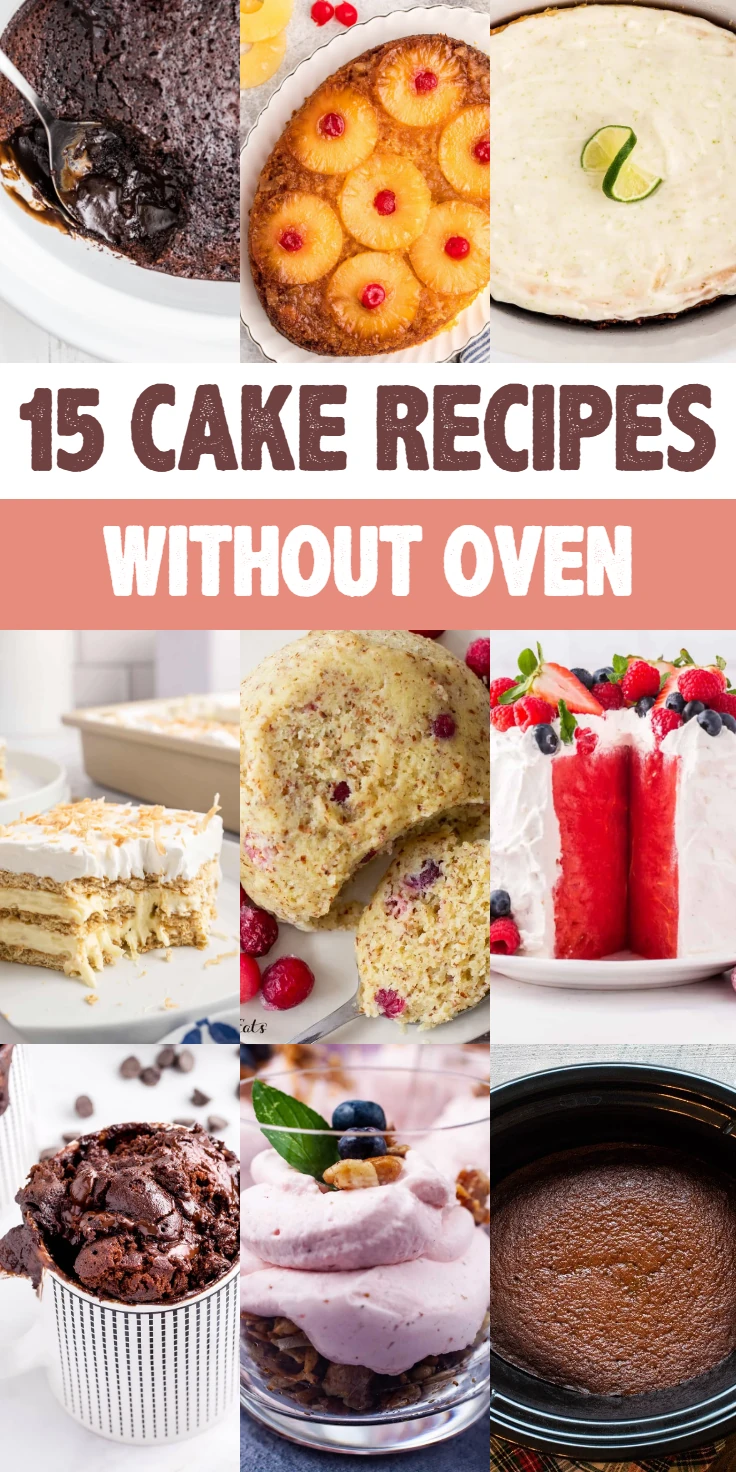 Cake Recipes Without Oven