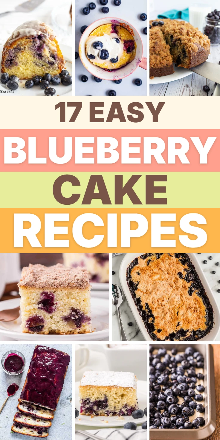 Blueberry Cake Recipes