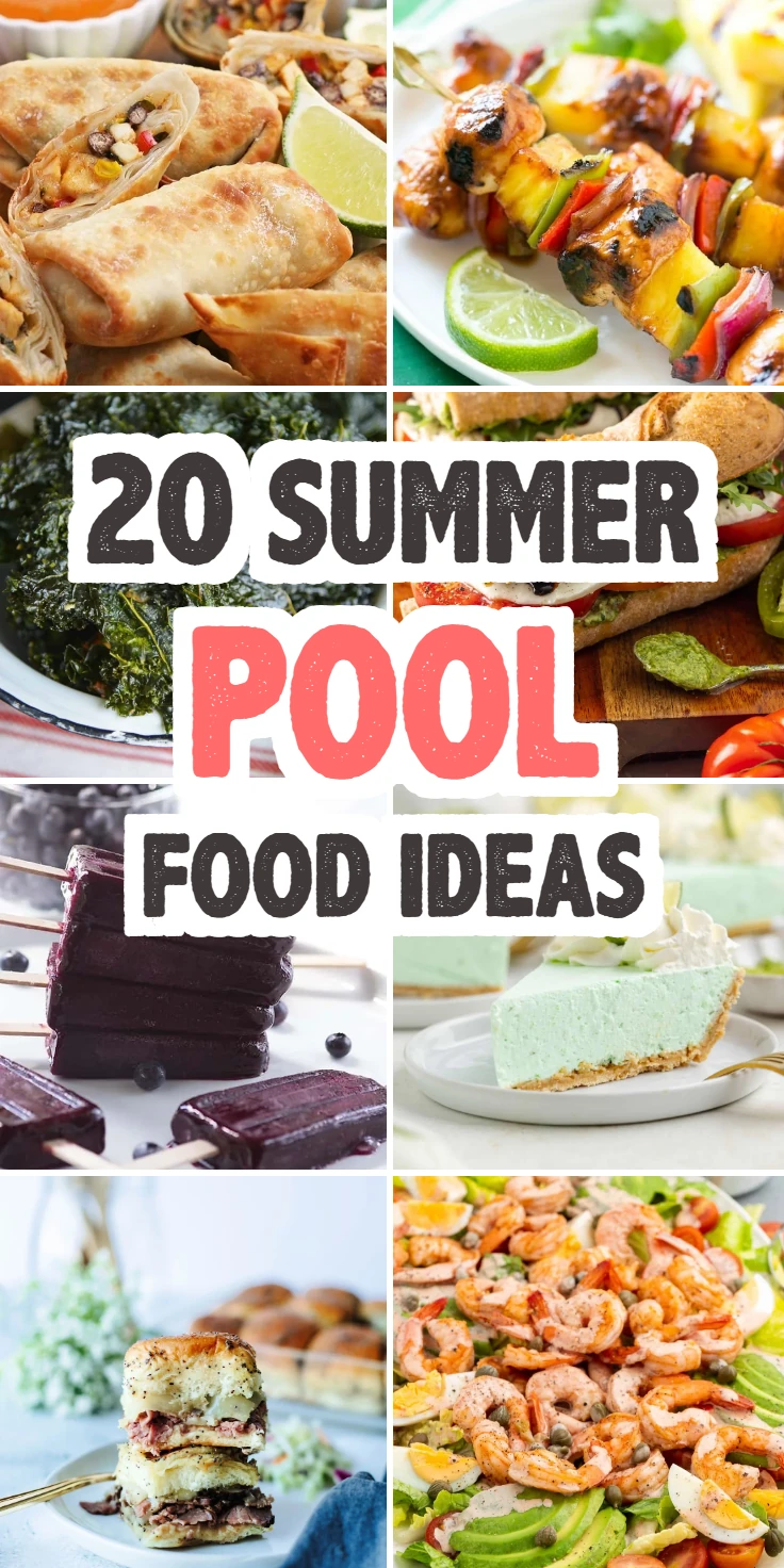 summer pool food ideas
