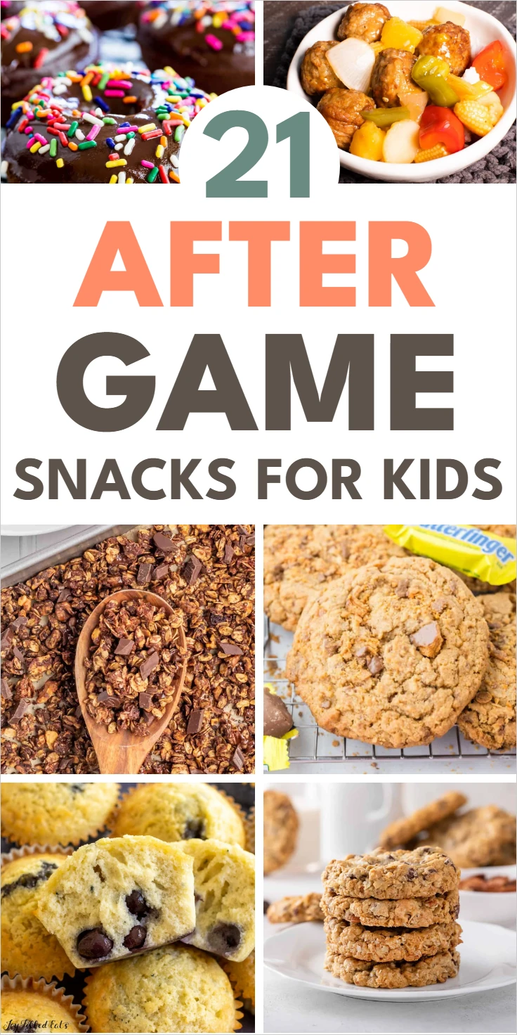 After Game Snacks for Kids
