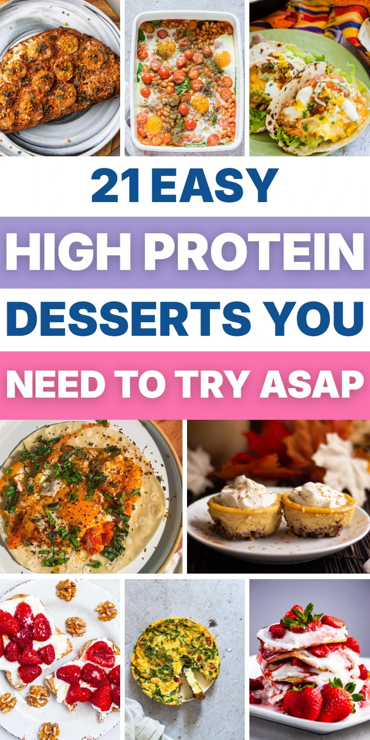 High Protein Desserts