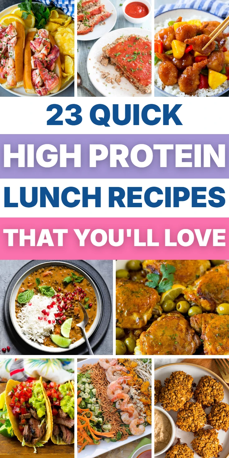 High Protein Lunch Recipes