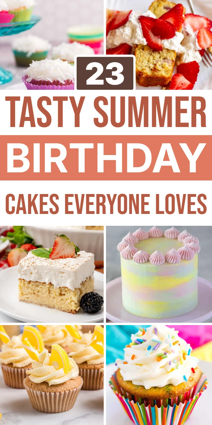 birthday cake summer