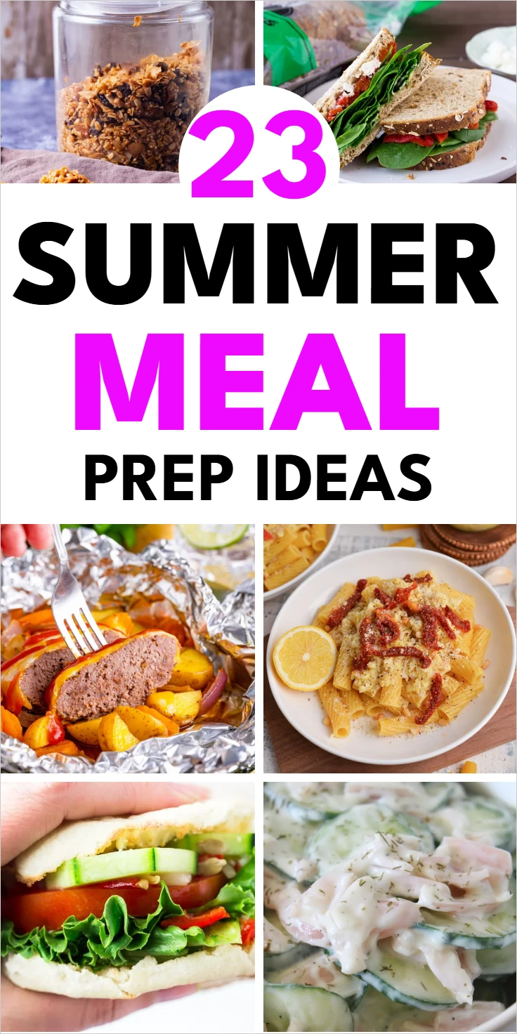 summer meal prep ideas
