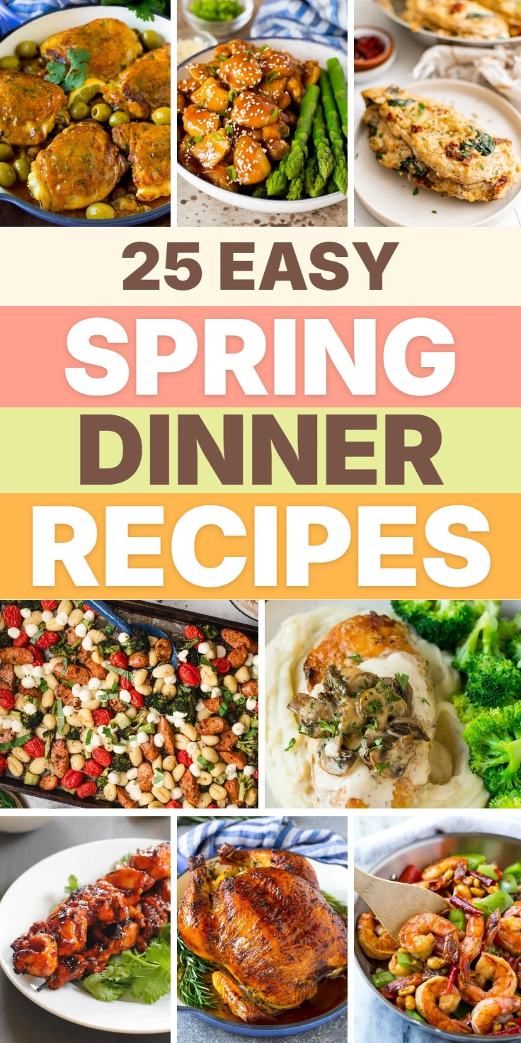 Spring Dinner Recipes