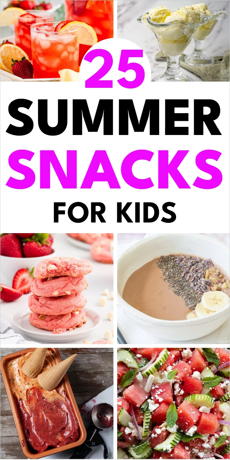 summer snacks for kids