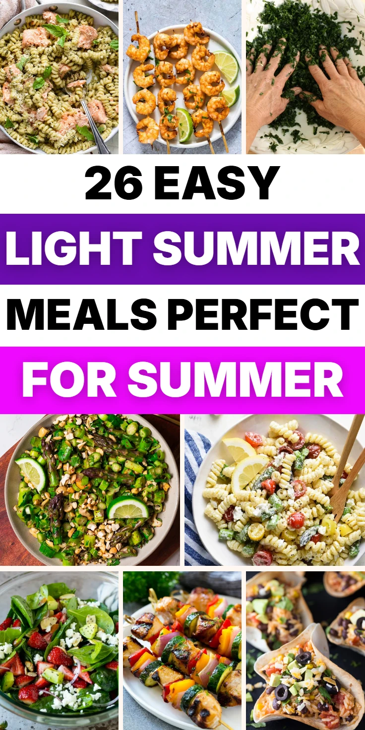 light summer meals