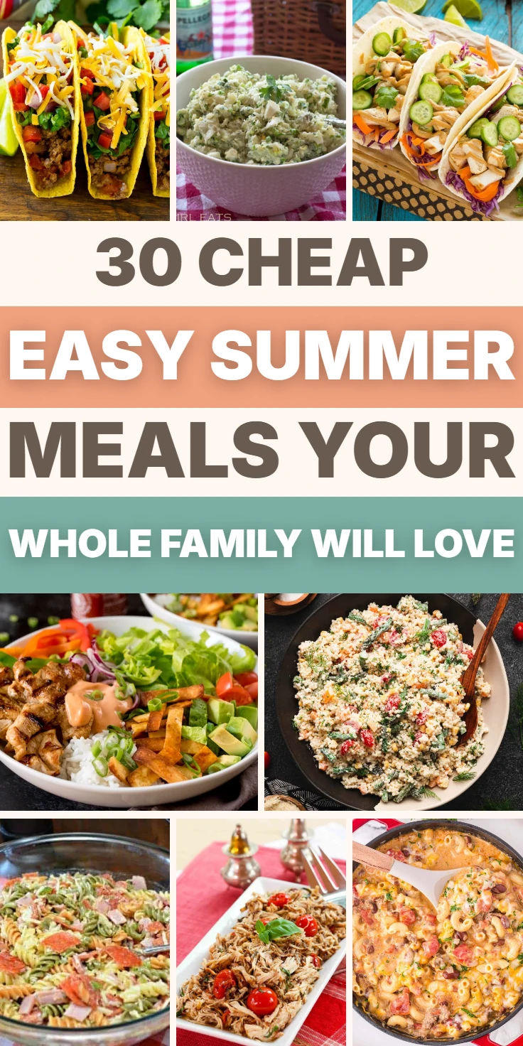 Cheap Summer Meals