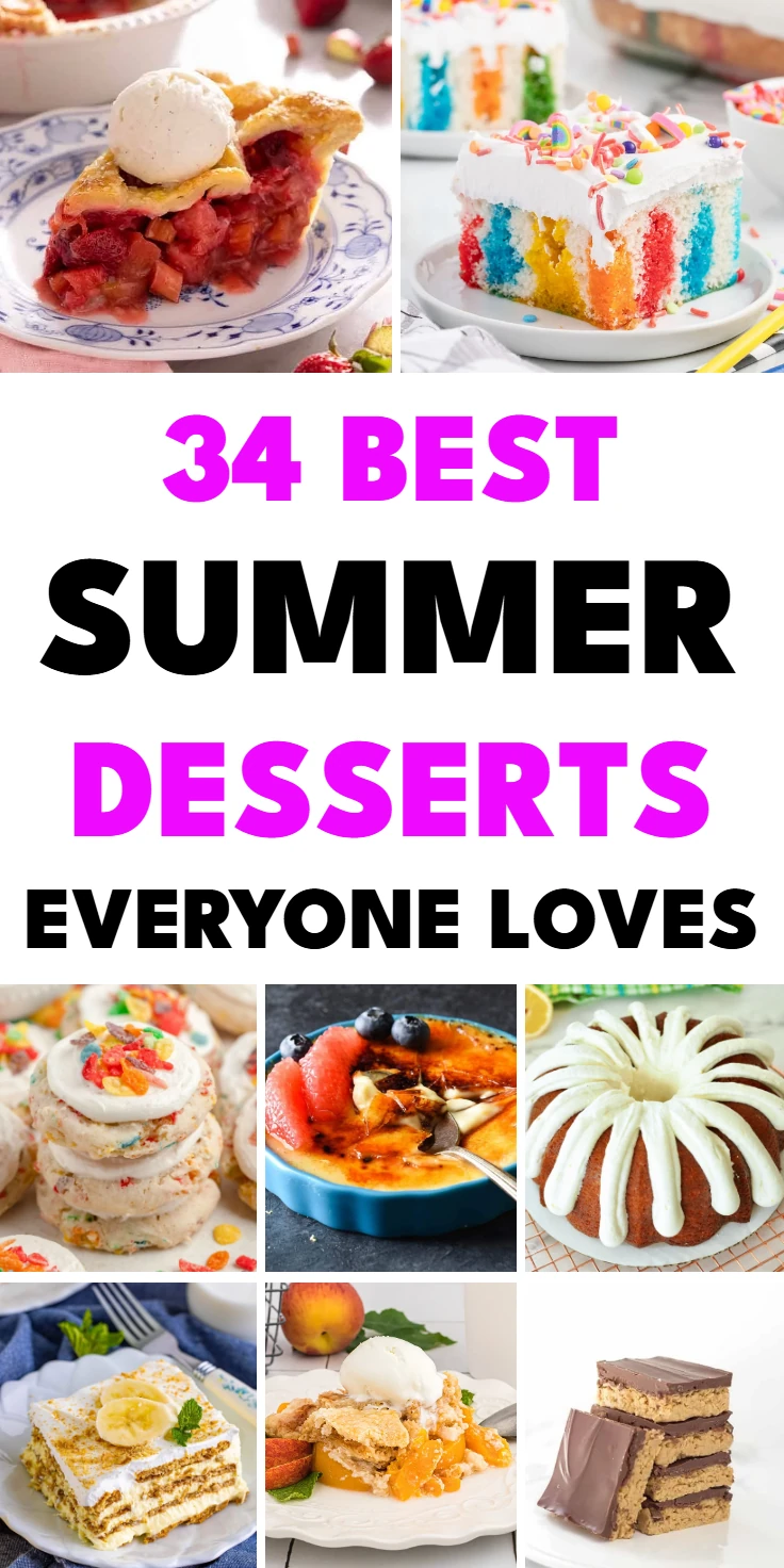 best summer desserts