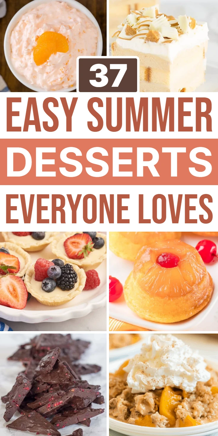 easy summer desserts