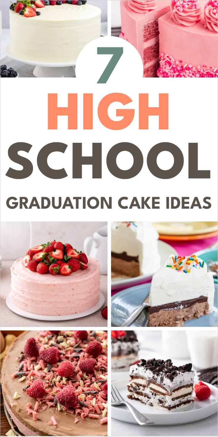 high school graduation cake ideas