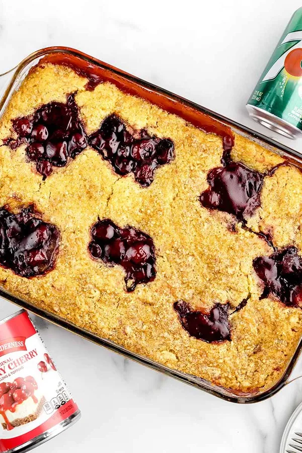 7UP Cherry Cobbler
