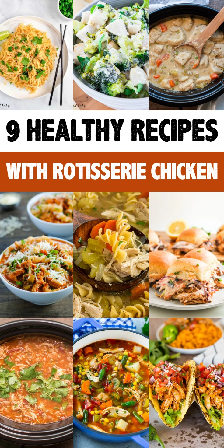 Healthy Recipes With Rotisserie Chicken