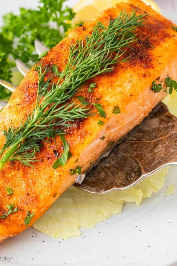 Air Fried Salmon + Tartar Sauce