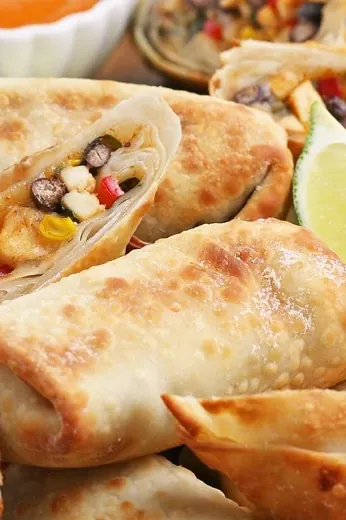Air Fryer Southwest Egg Rolls