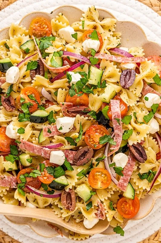 Antipasto Pasta Salad (Italian Pasta Salad)