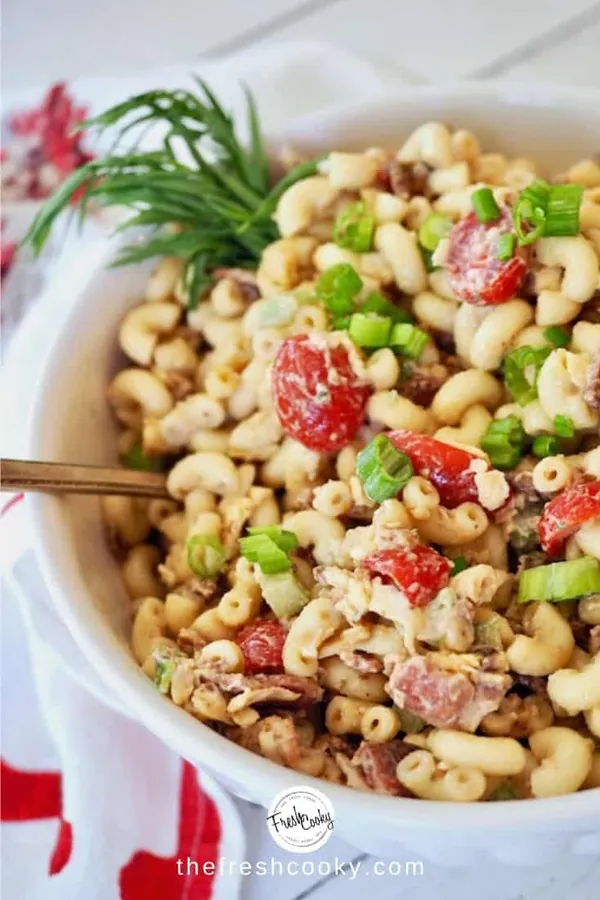 Bacon Balsamic Macaroni Salad