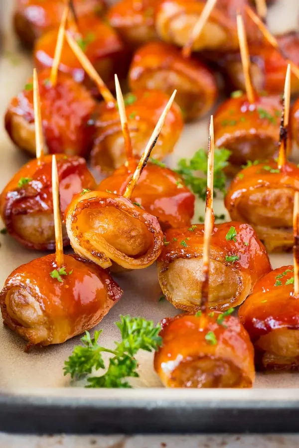 Bacon Wrapped Water Chestnuts