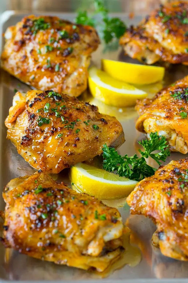 Baked Chicken Thighs
