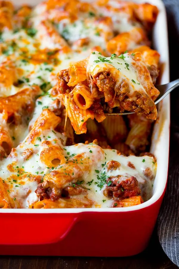 Baked Rigatoni Pasta