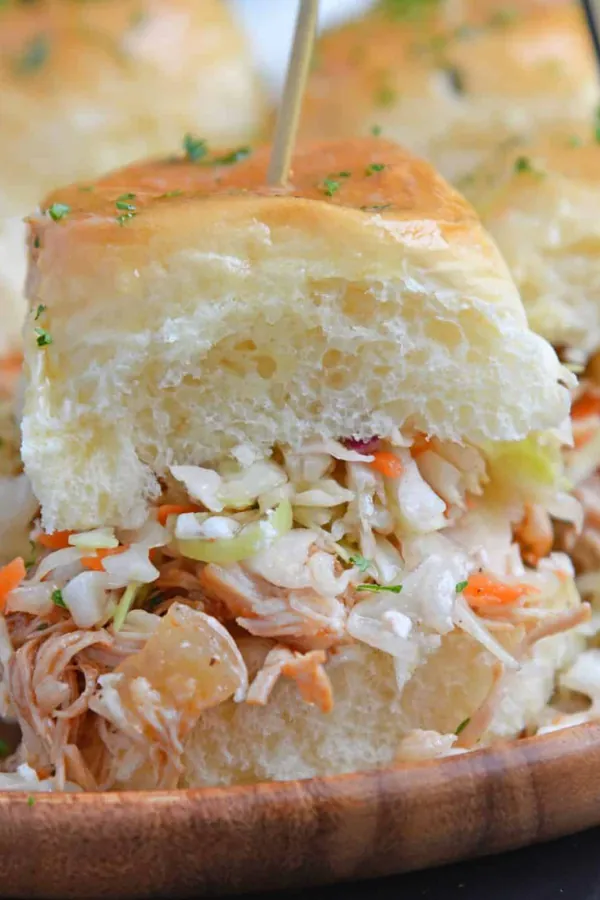 BBQ Chicken Sliders