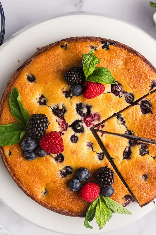 Berry Ricotta Cheesecake Recipe