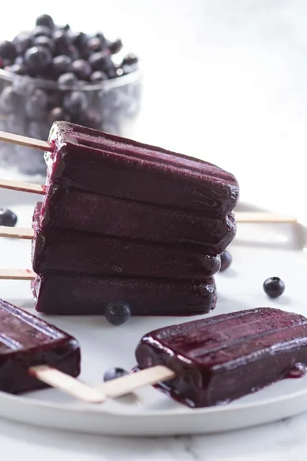 Blueberry Ice Pops