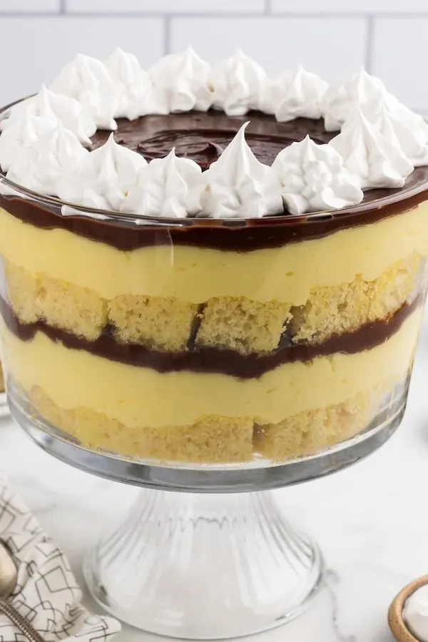 Boston Cream Pie Trifle