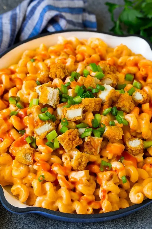 Buffalo Chicken Mac and Cheese