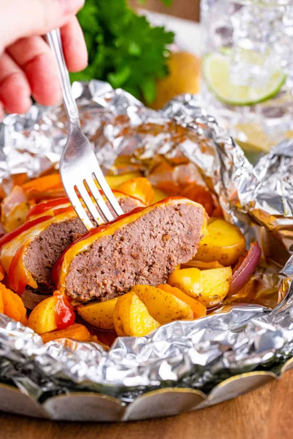 Burger Hobo Packets