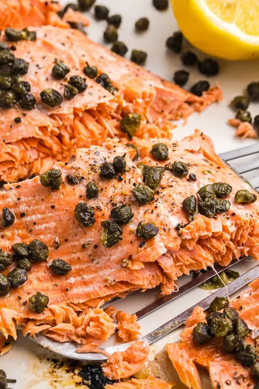 Caper Lemon Salmon