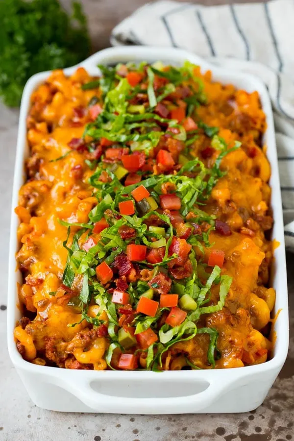 Cheeseburger Casserole