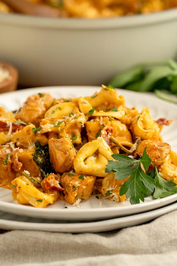 Cheesy Marry Me Chicken Tortellini