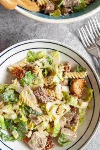 Chicken Caesar Pasta Salad